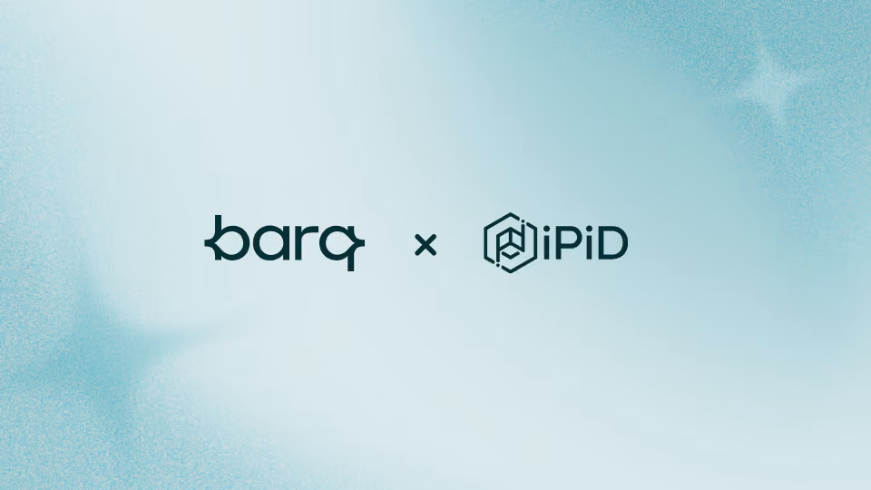barq and iPiD partnership