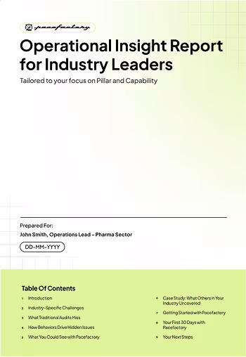 Pacefactory insight report