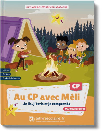 Au CP avec Méli - Je lis, j’écris et je comprends - Méthode de lecture - manuel