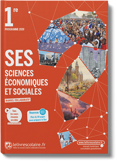SES 1re ens. spécialité - manuel