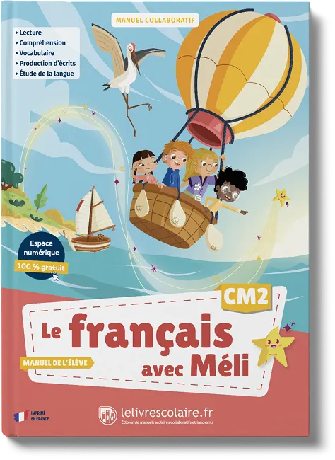 Cover du manuel de français CM2