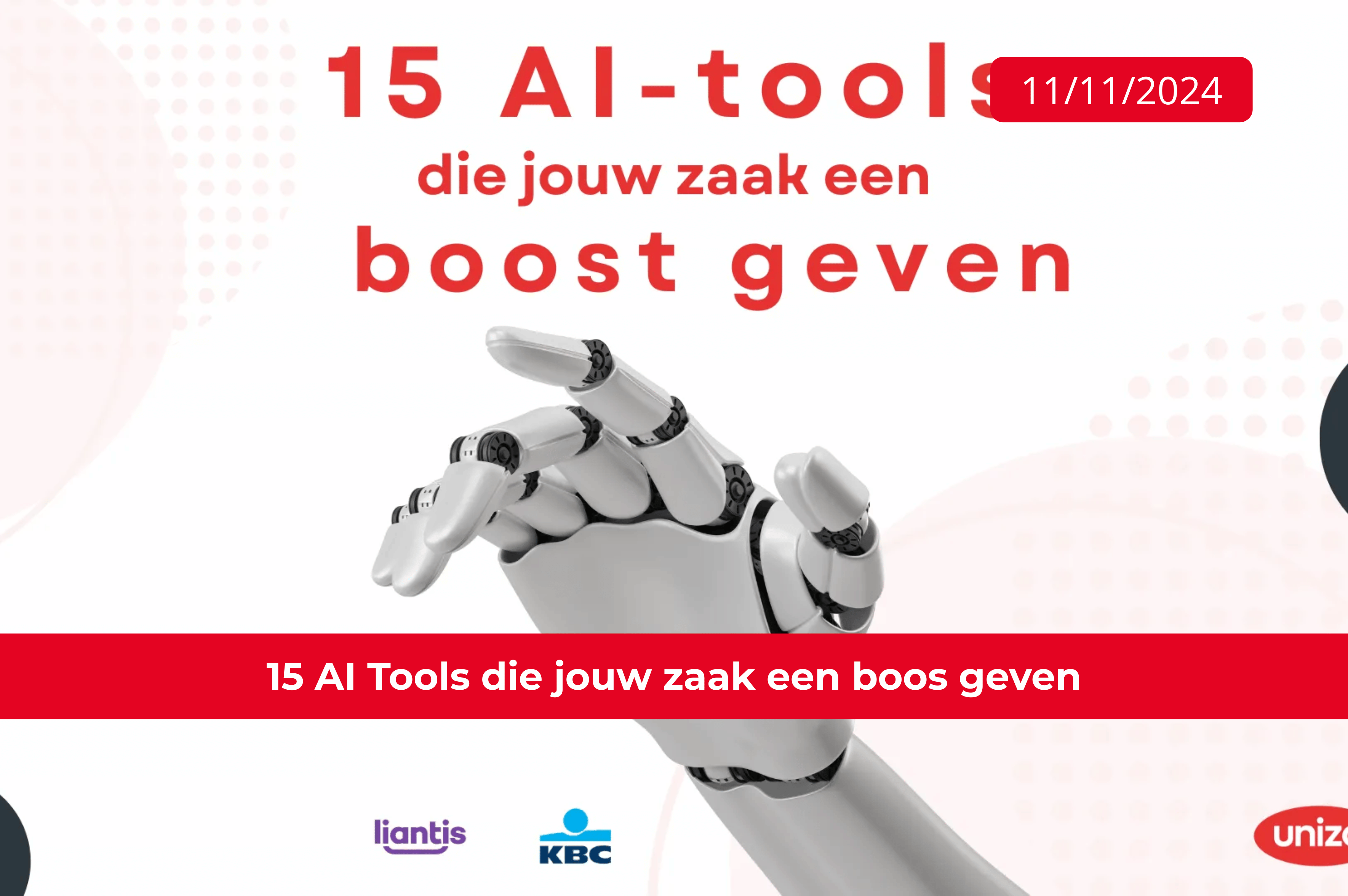 15 AI Tools UNIZO Holsbeek