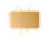 Icône dorée représentant un diagramme à barres, style illustration brillante