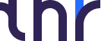 Logo with stylized lowercase letters 'rhr' in dark purple and blue colors.