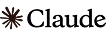 Claude brand logo featuring a stylized asterisk-like emblem followed by the word 'Claude'.