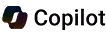 Logo of Copilot with multicolored stylized letter C.