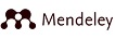 Mendeley logo with stylized connected dots forming a network above the company name.