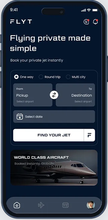 A cell phone with a plane on the screen.