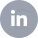 LinkedIn logo white on a gray square background.
