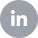 LinkedIn logo white on a gray square background.