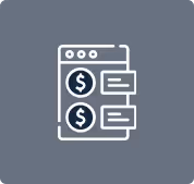 A computer screen with a dollar symbol on it.