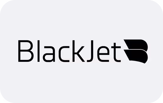 blackjet logo