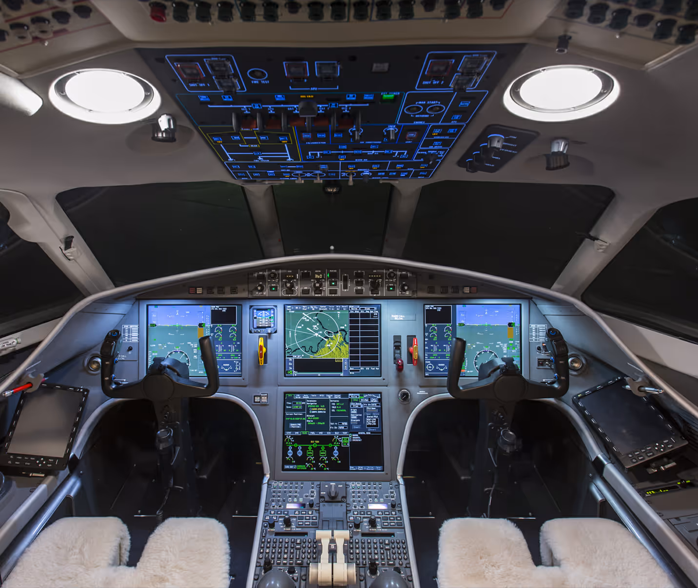 flying in aircraft