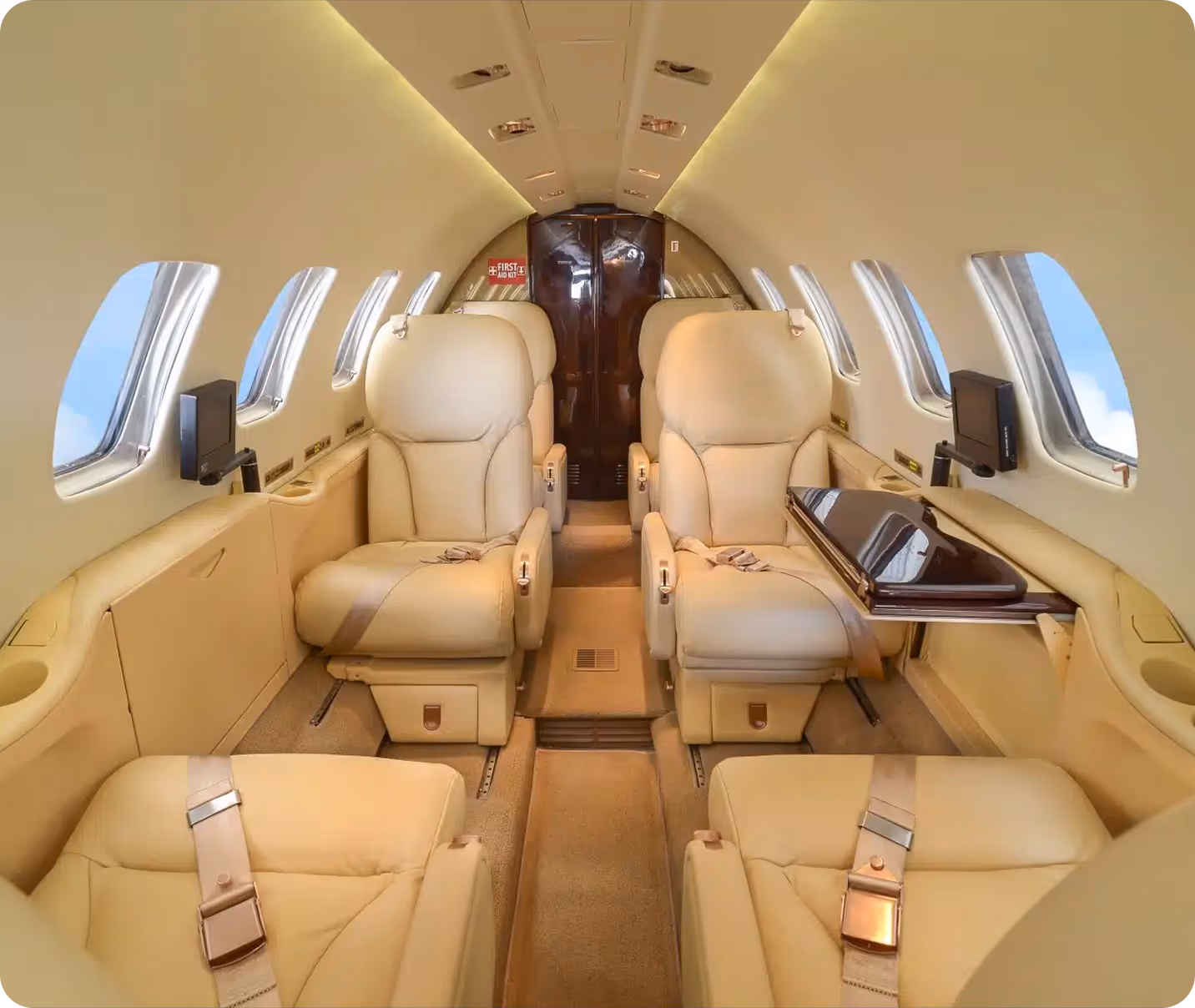 flying in aircraft