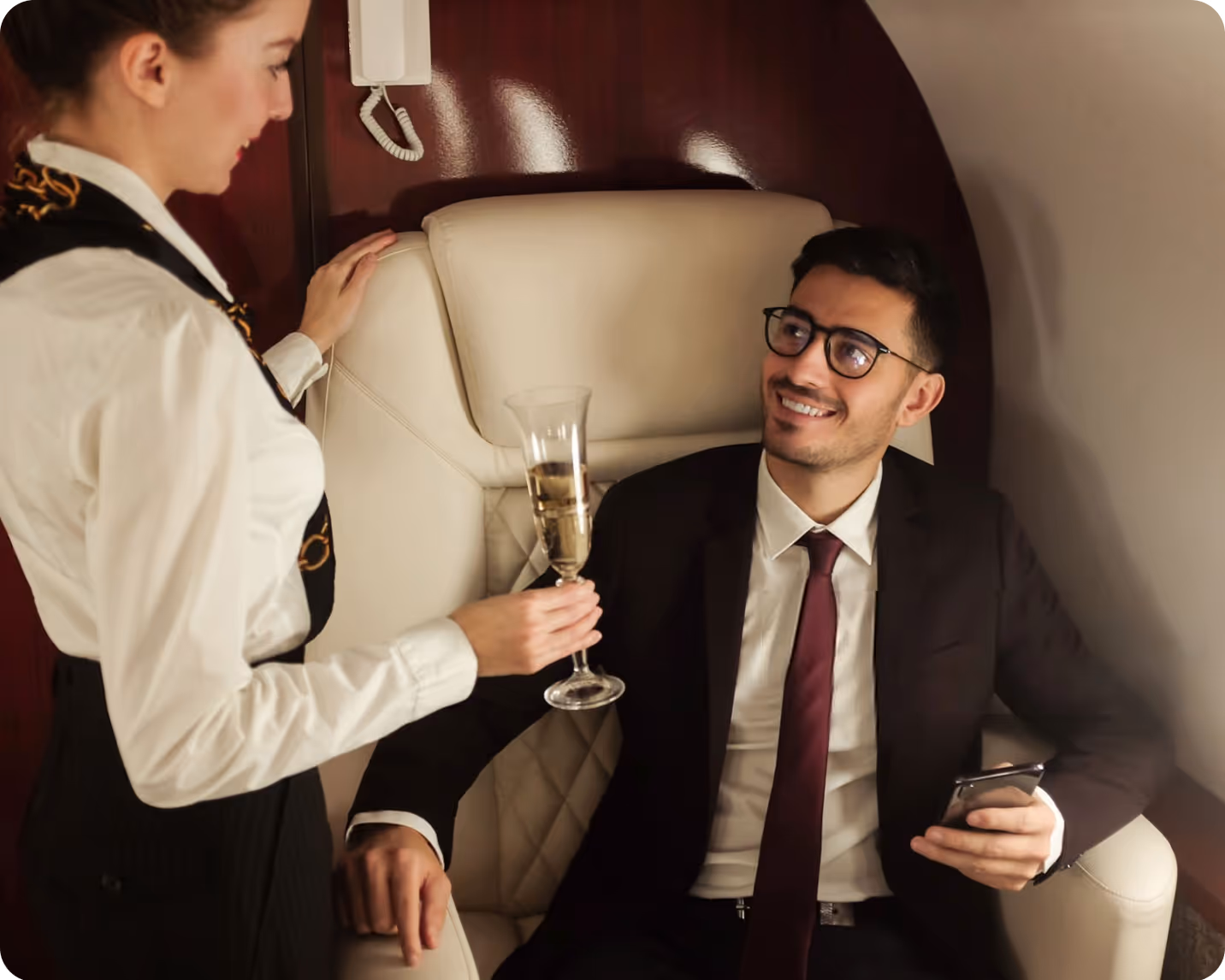flying in aircraft