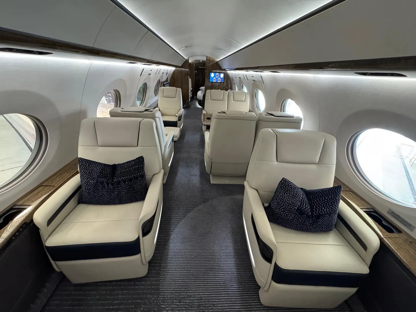 flying in aircraft