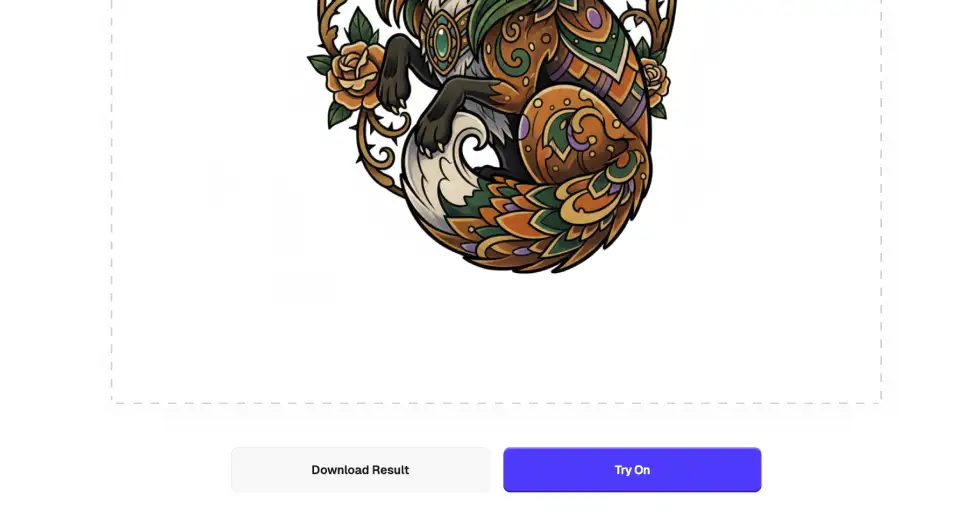 The best AI tattoo generator image download feature