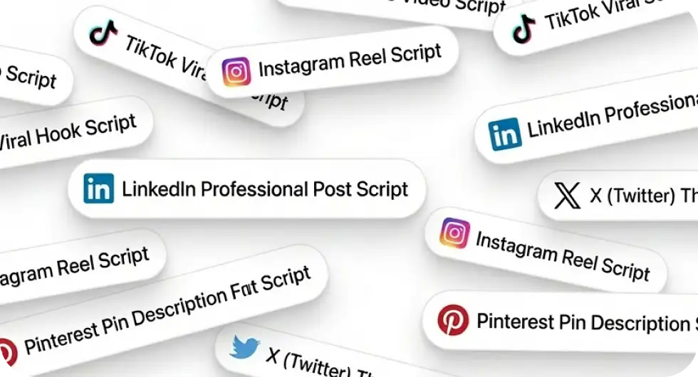 Script Generator AI for all platforms