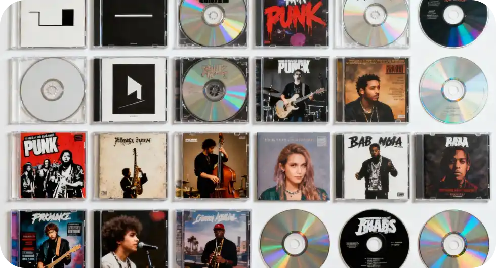 Overchat AI album cover maker