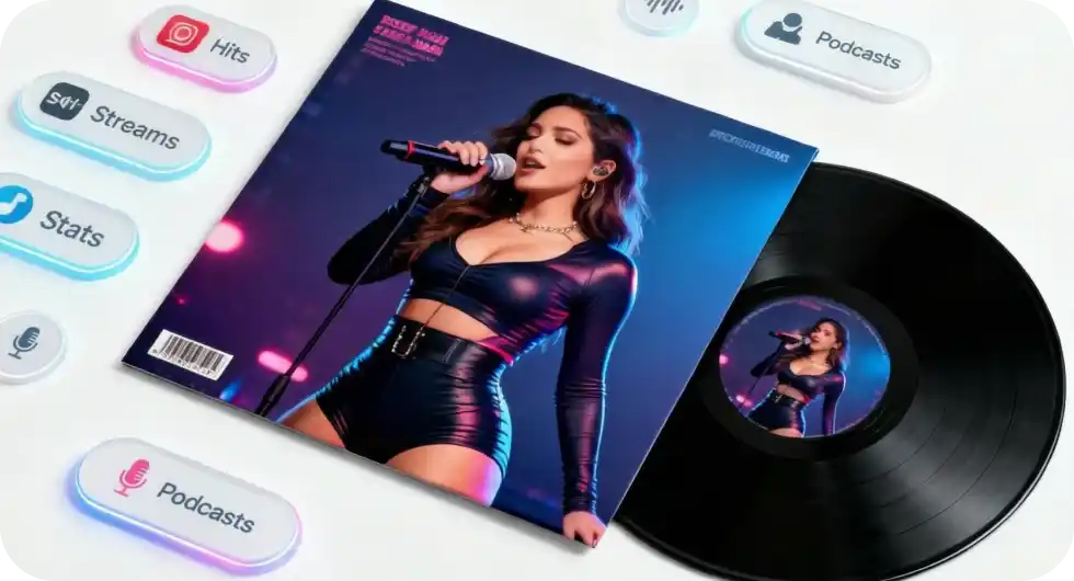 Album art creator powered by AI