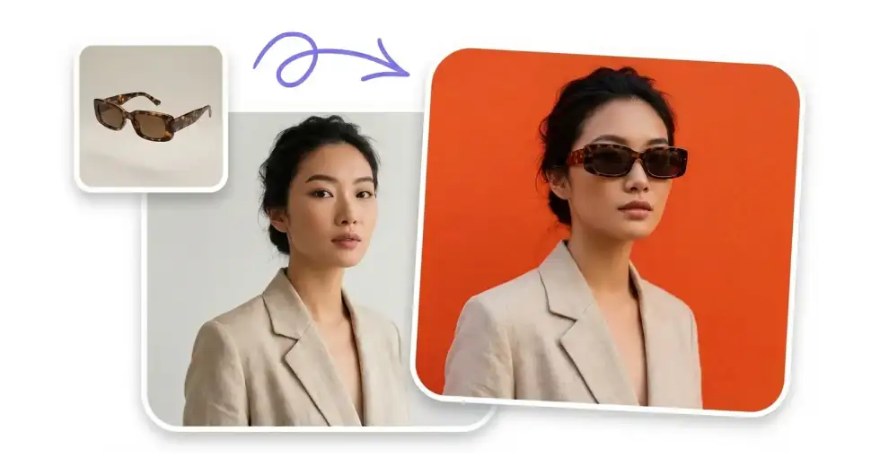 Overchat AI virtual glasses try-on