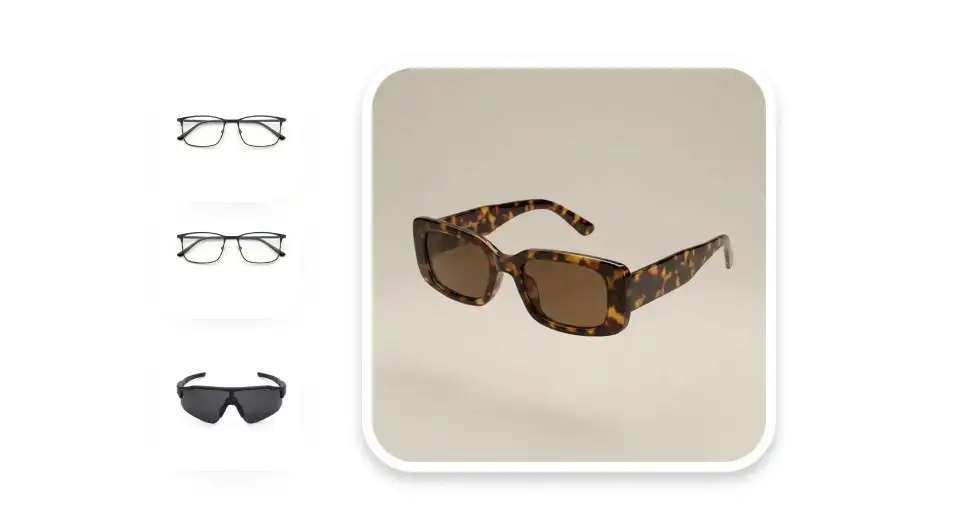 Try on glasses online on Overchat AI