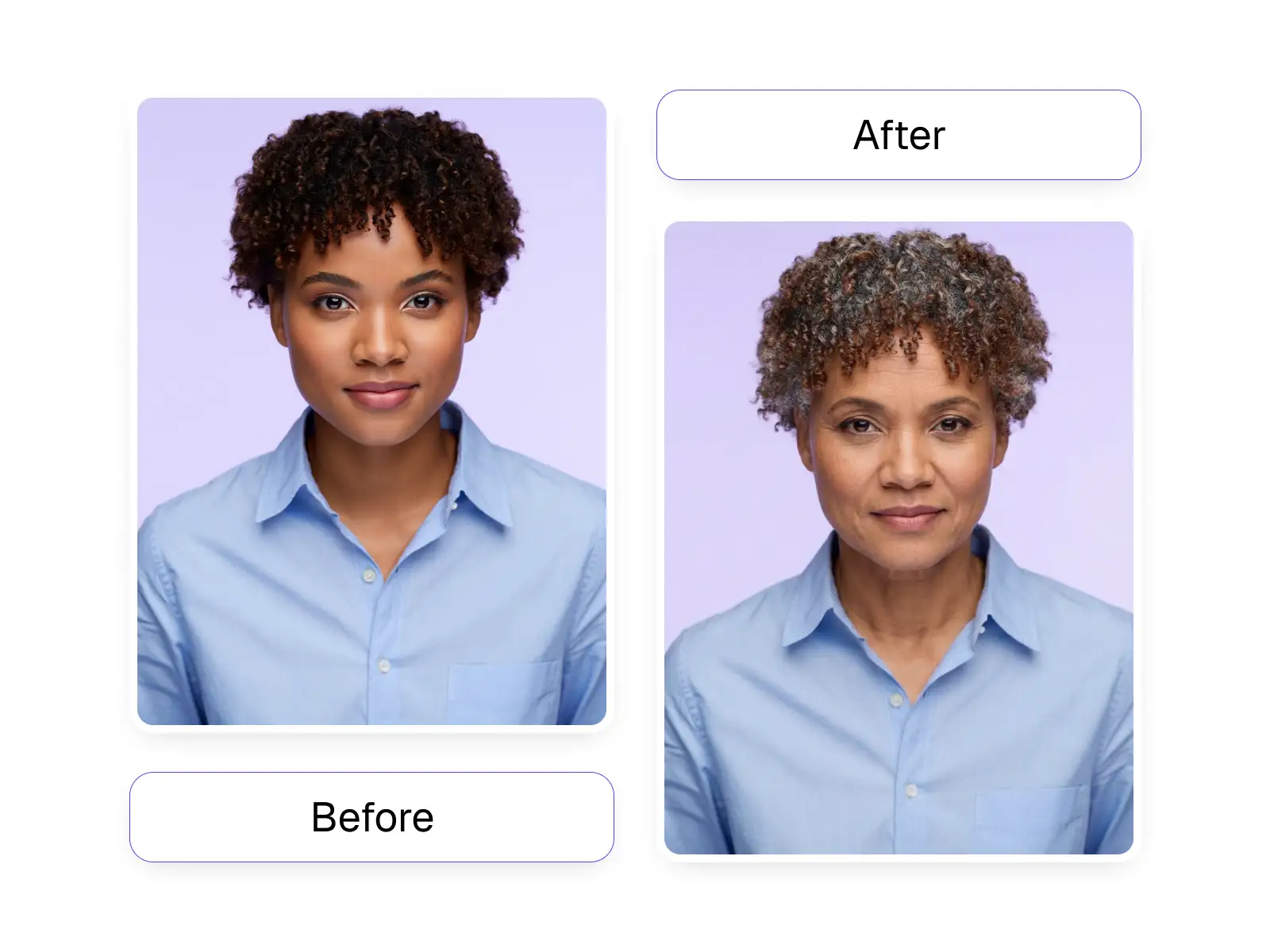 High-quality age progression predictions