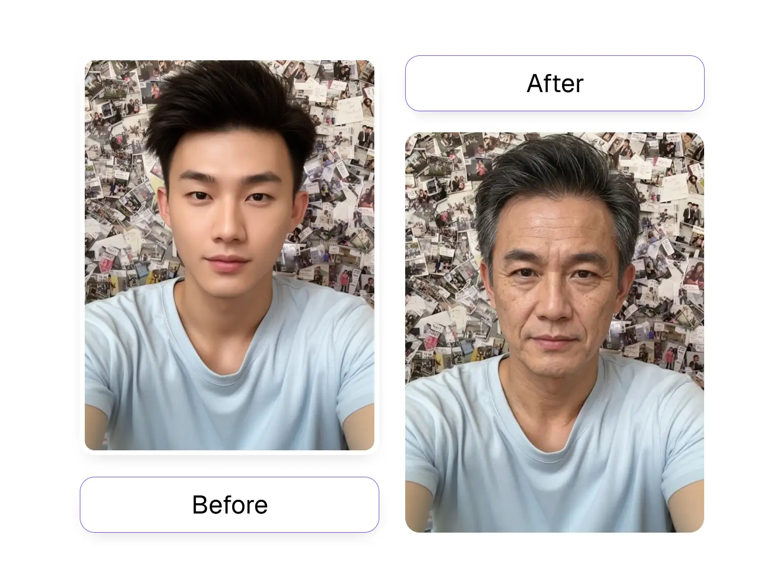 See yourself at different ages with AI