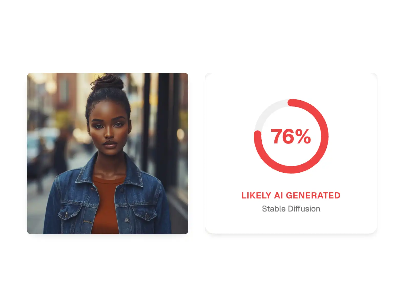 Detect AI images easily with Overchat AI
