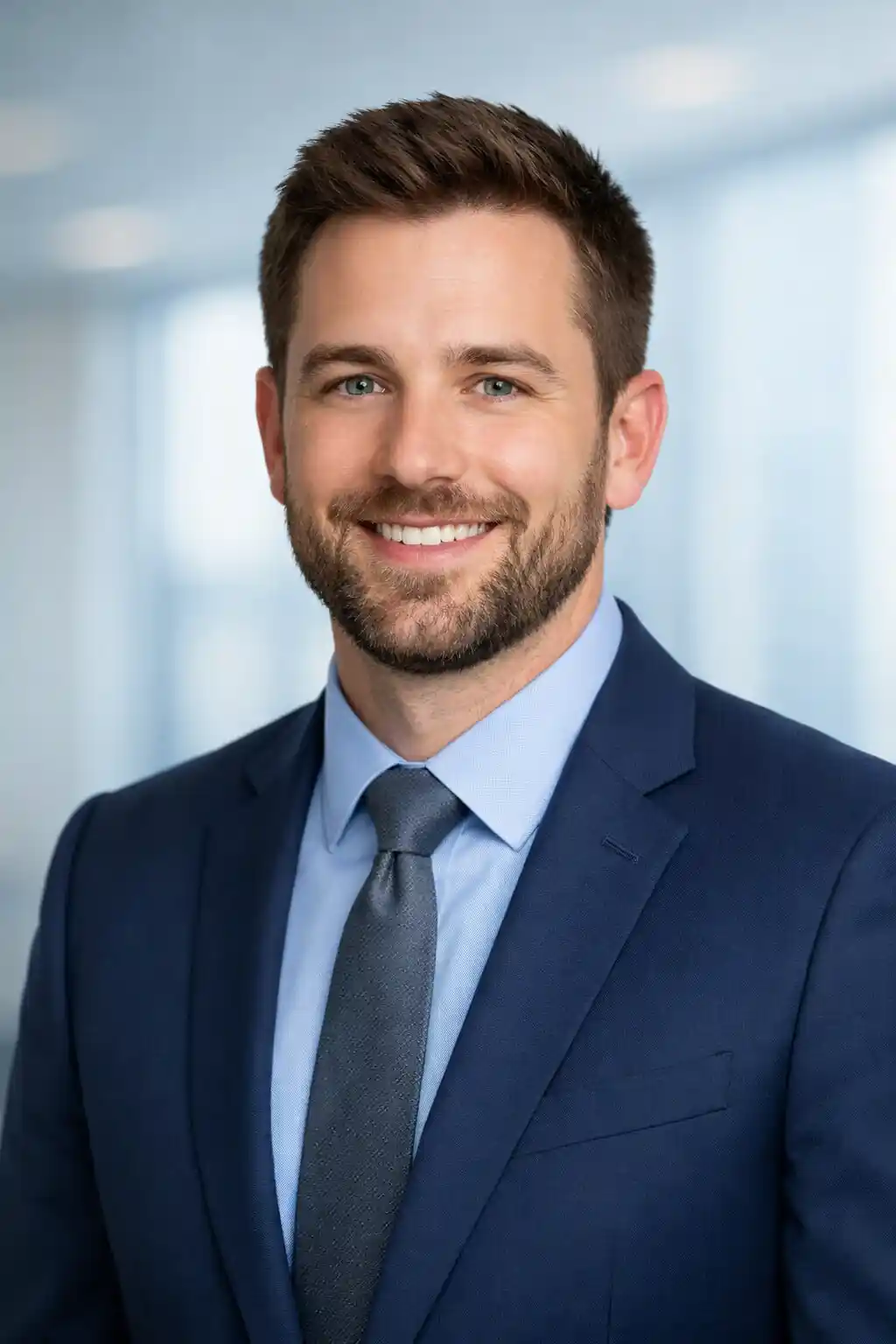 Headshot generated in Overchat AI headshot generator