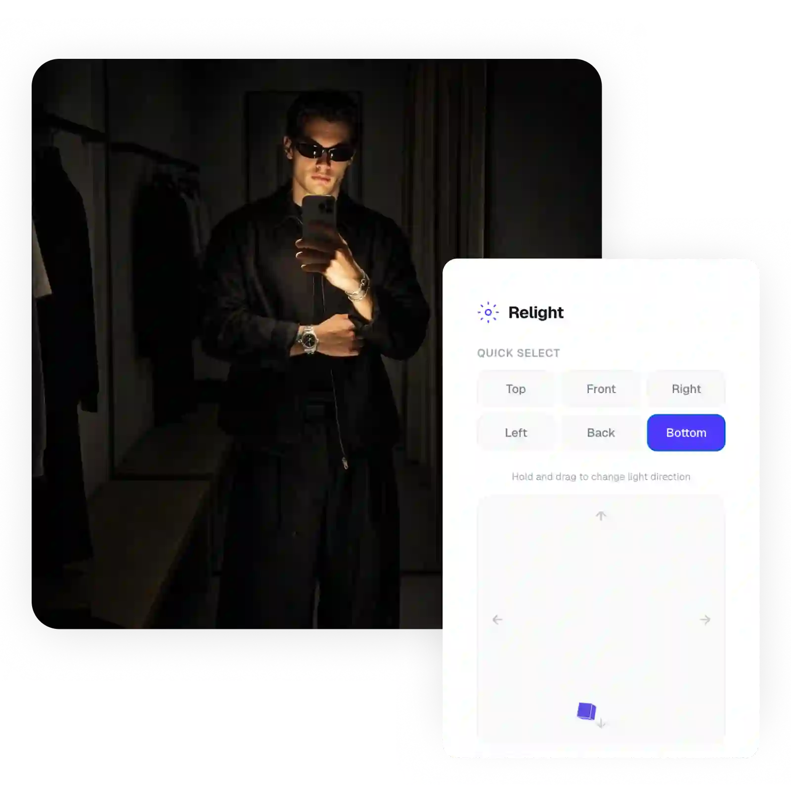 A headshot of a woman created in Overchat AI headshot generator