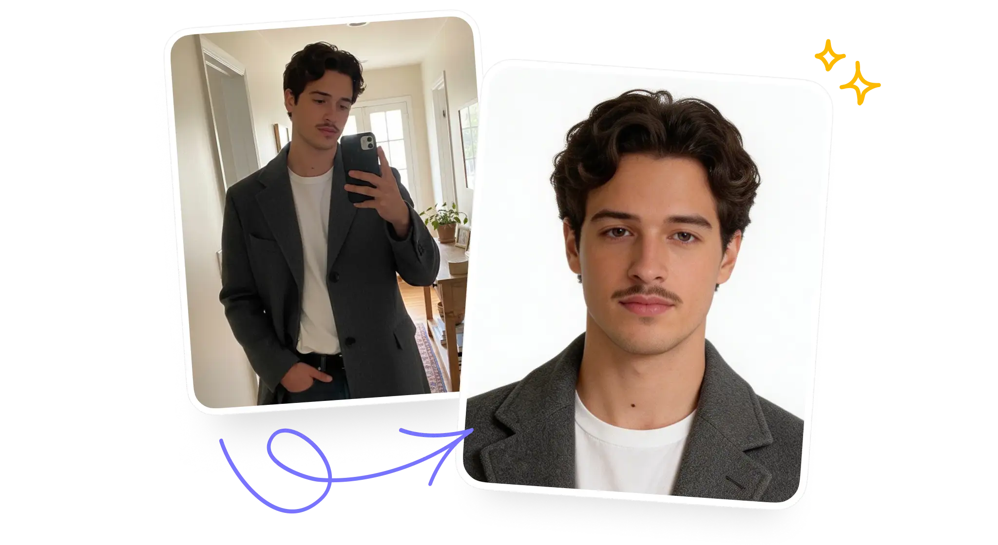 Overchat AI free passport photo maker