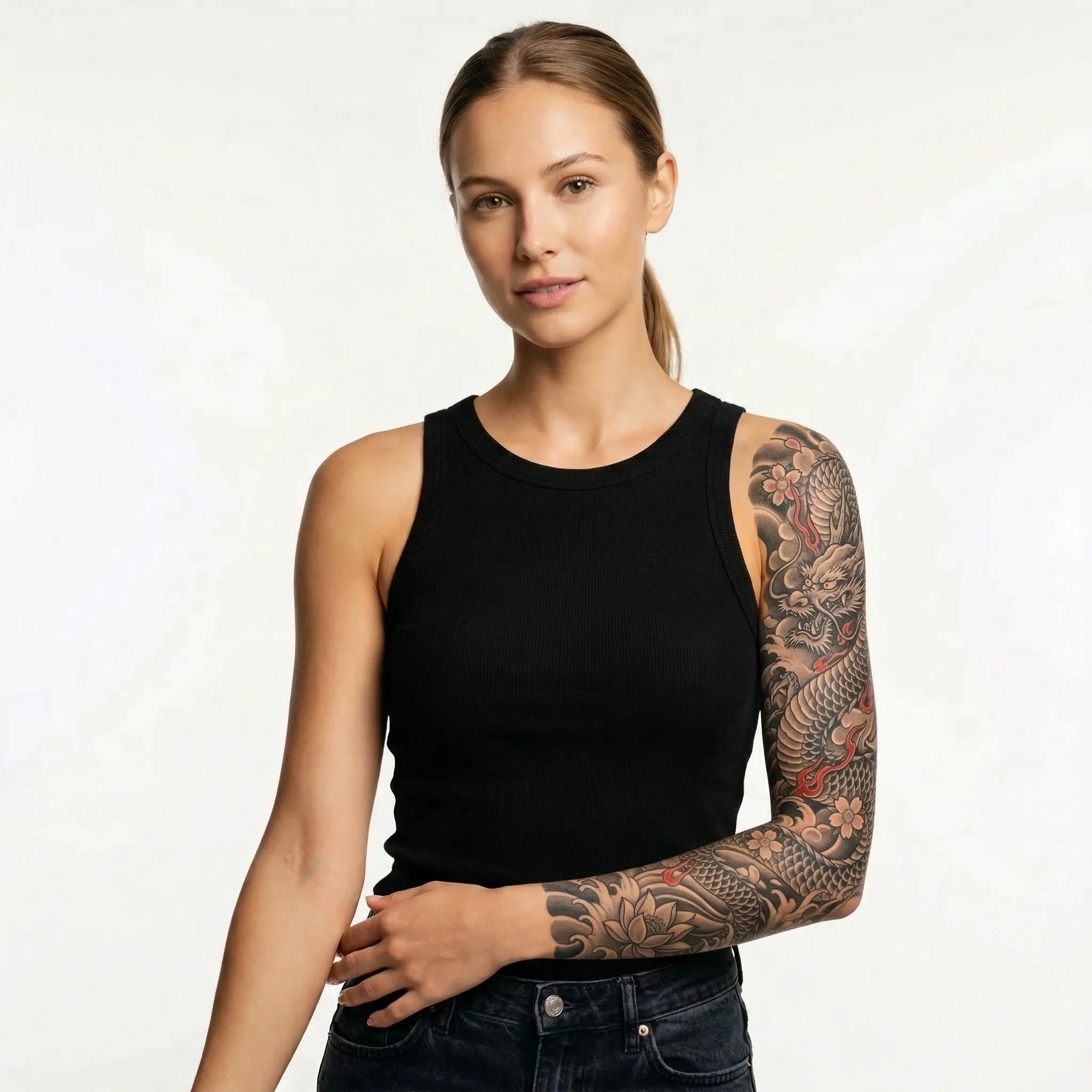 After — Japanese Dragon Sleeve