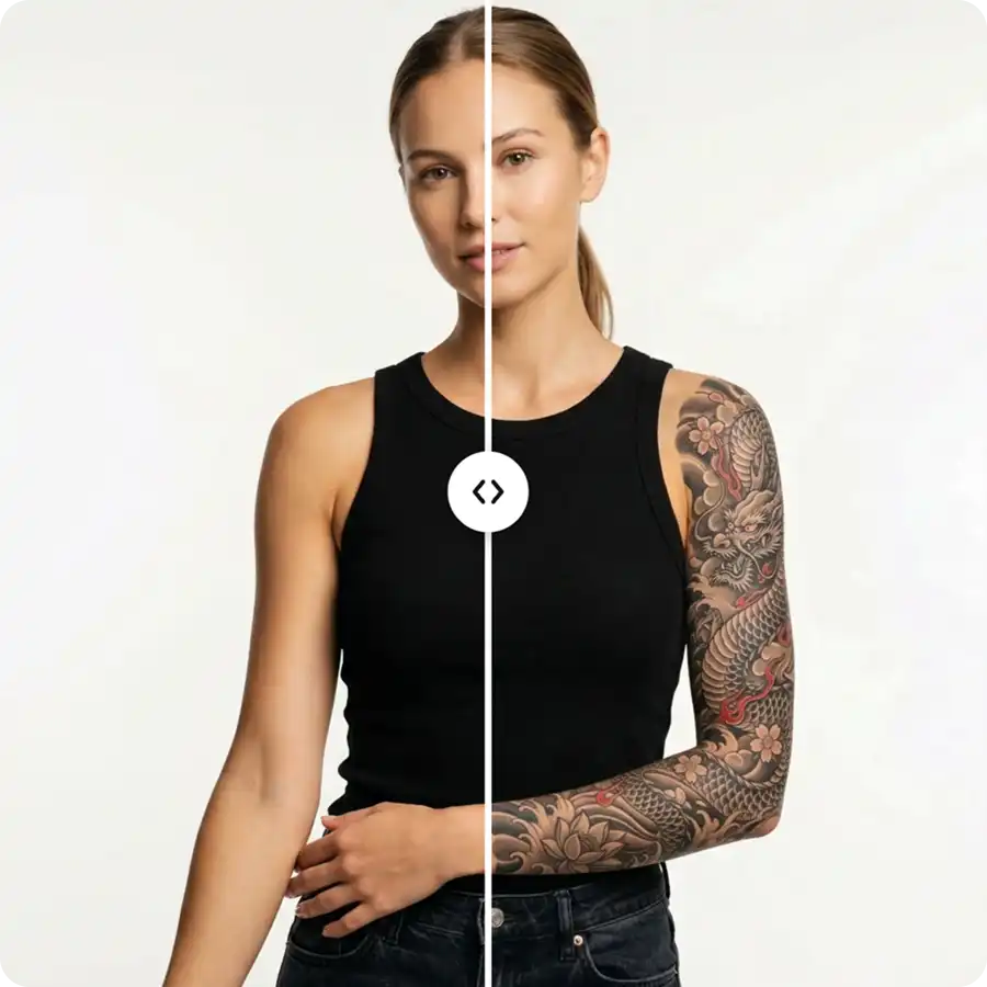 Overchat AI tattoo generator