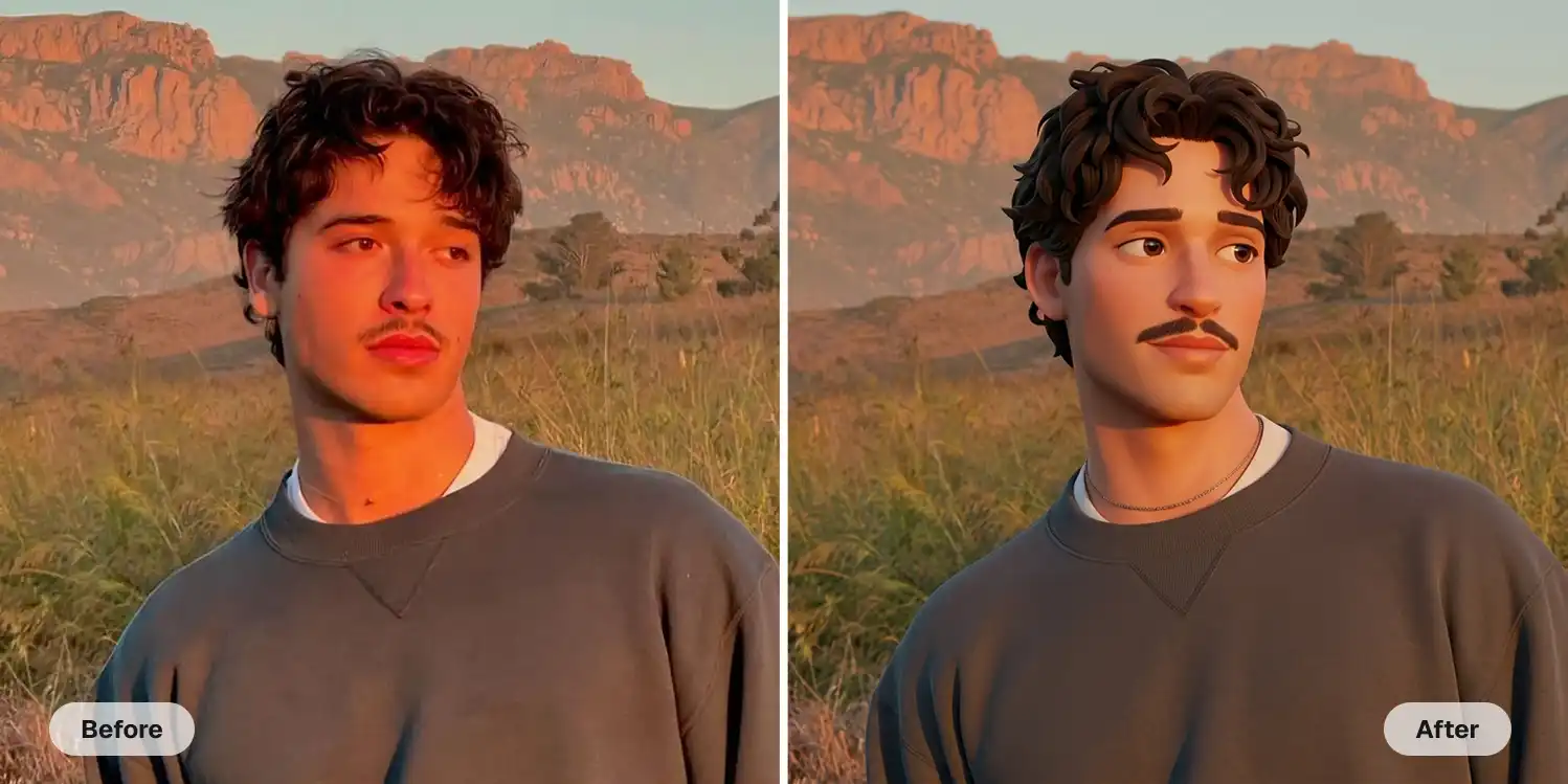 Overchat AI style transfer online app