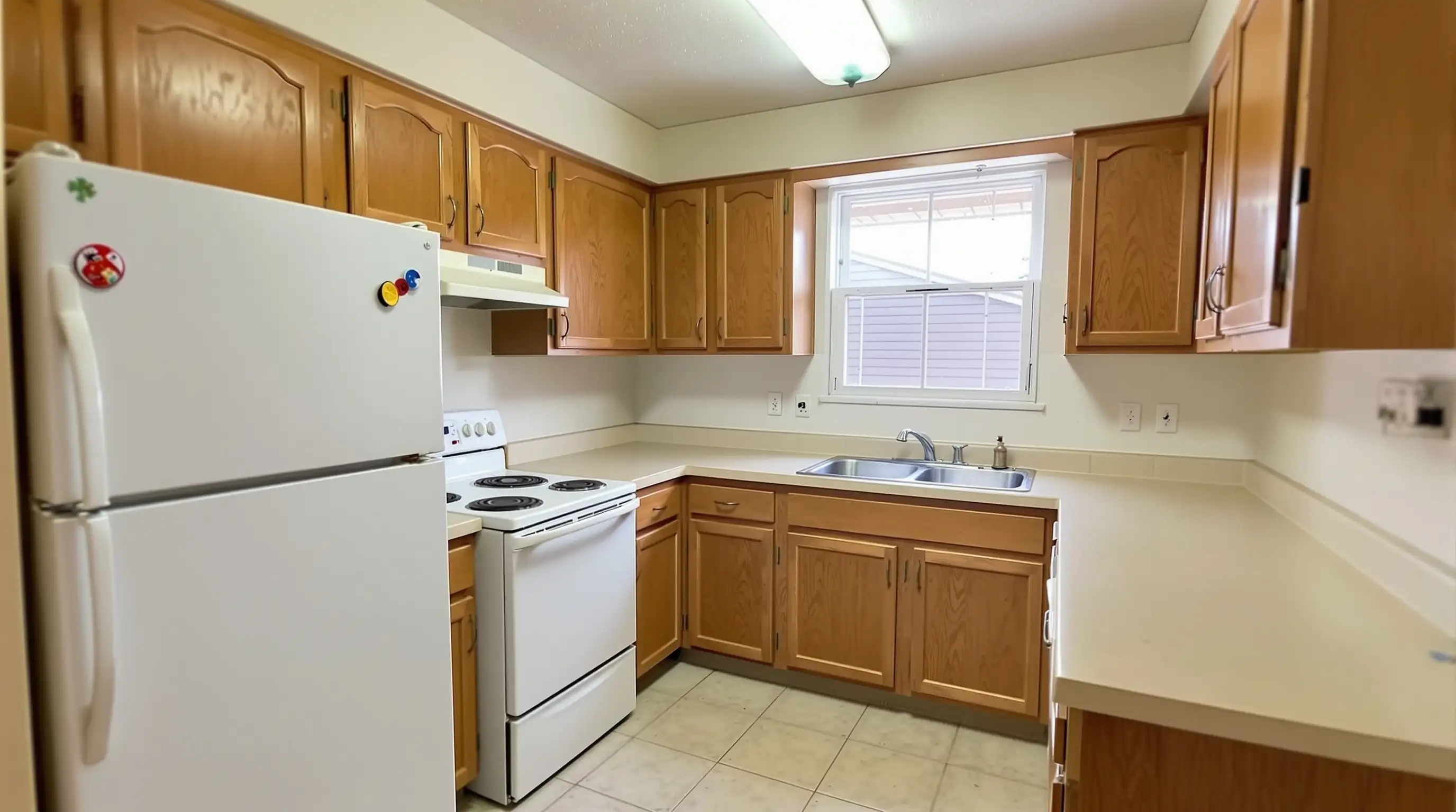 Original outdated kitchen