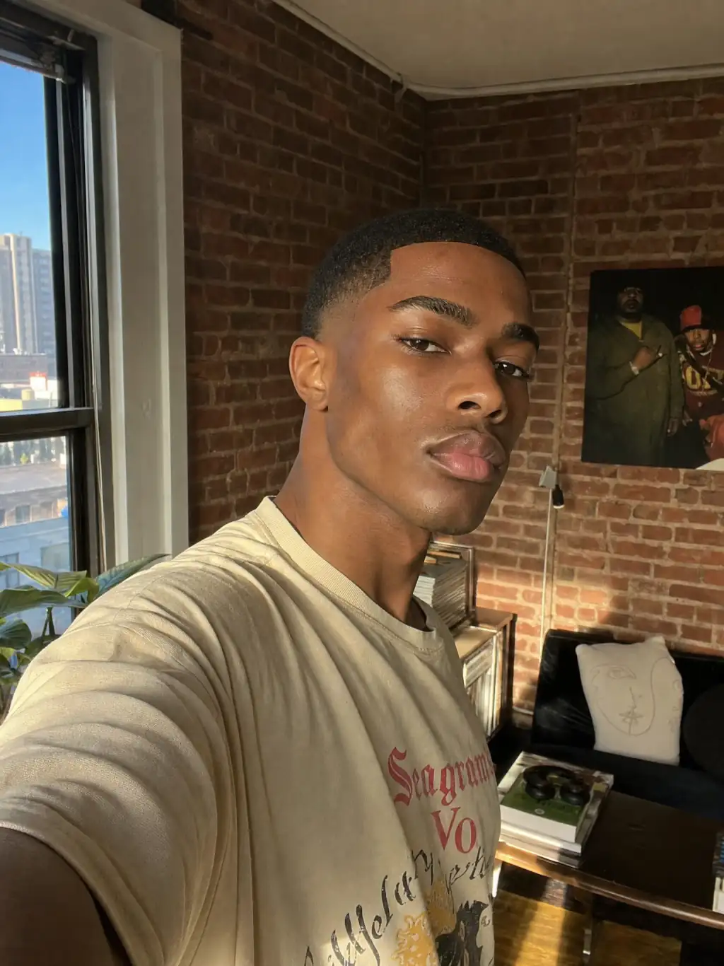 Original photo before AI face rating