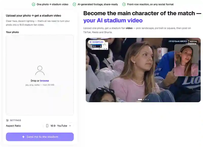 Overchat AI stadium video trend