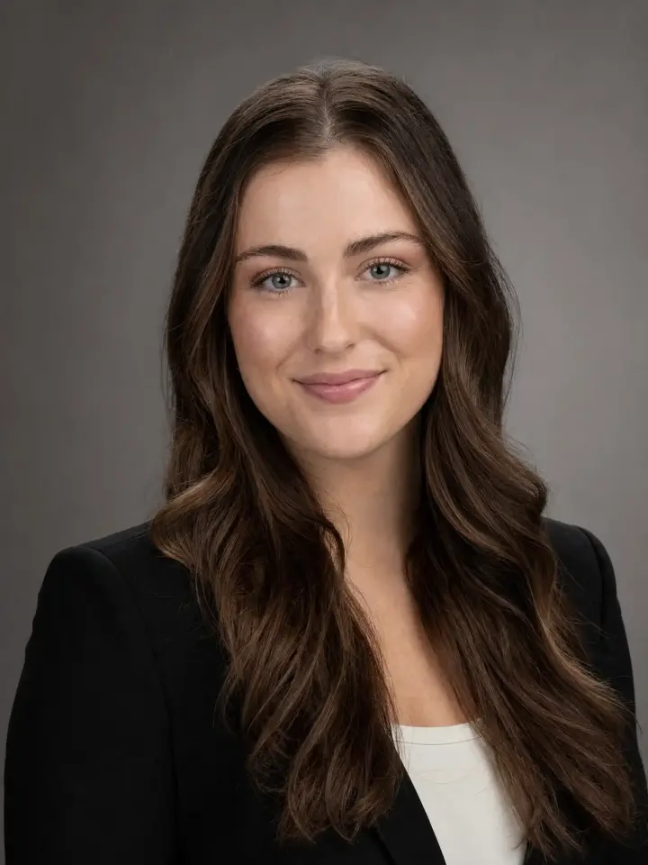 Example AI headshot