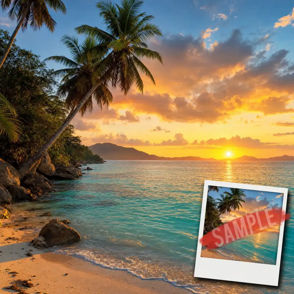 Photo with a watermark removed
