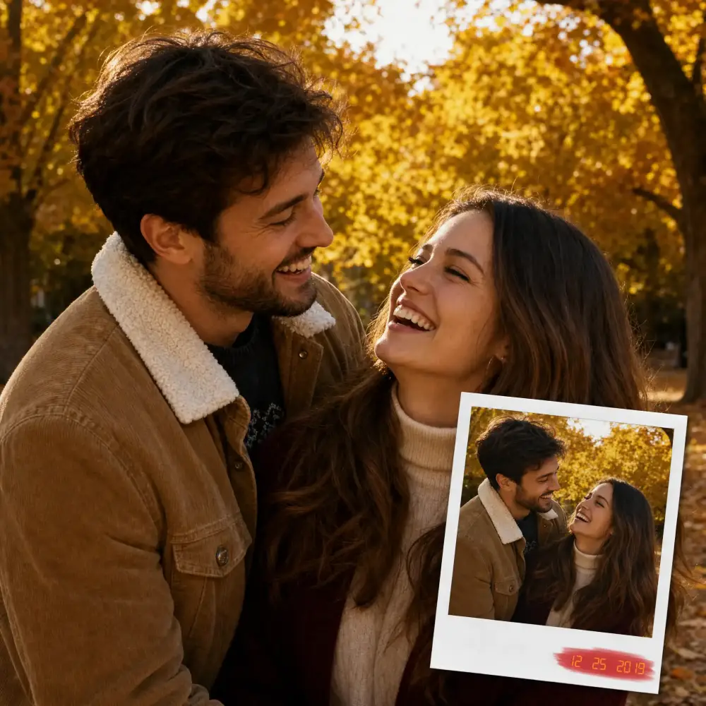 Photo with a date stamp removed