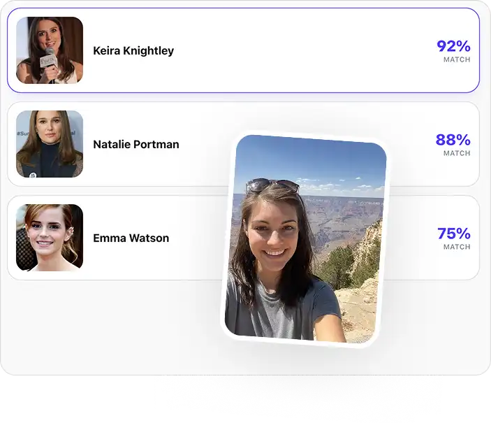 Overchat AI Celebrity Look Alike Finder