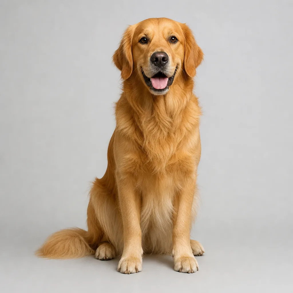 Golden Retriever parent photo