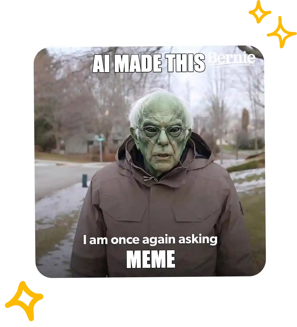 Overchat AI meme generator