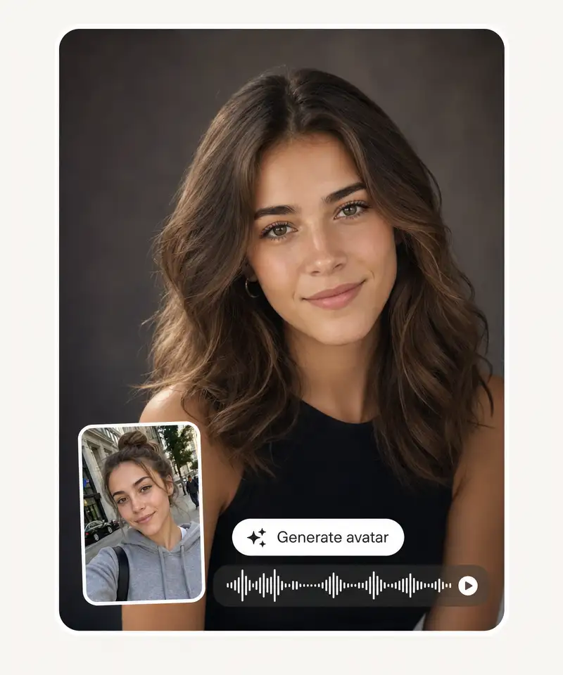 Create talking avatars from text on Overchat AI