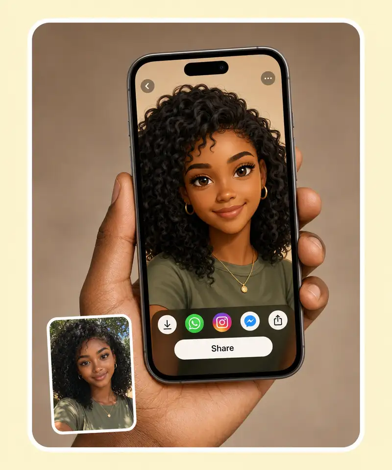 Overchat AI face shape detector