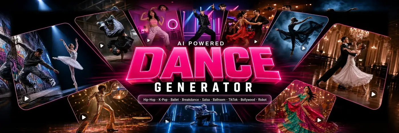 AI Dance Generator — turn a selfie into a viral AI dance video