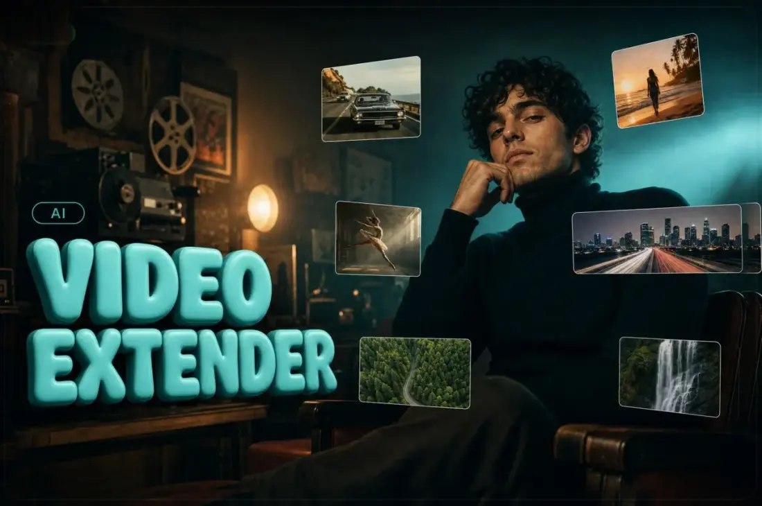 AI Video Extender — expand any video and add more seconds with AI