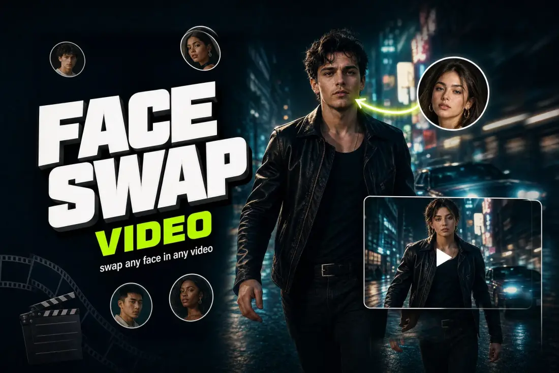 Face Swap Video — swap any face in any video with AI