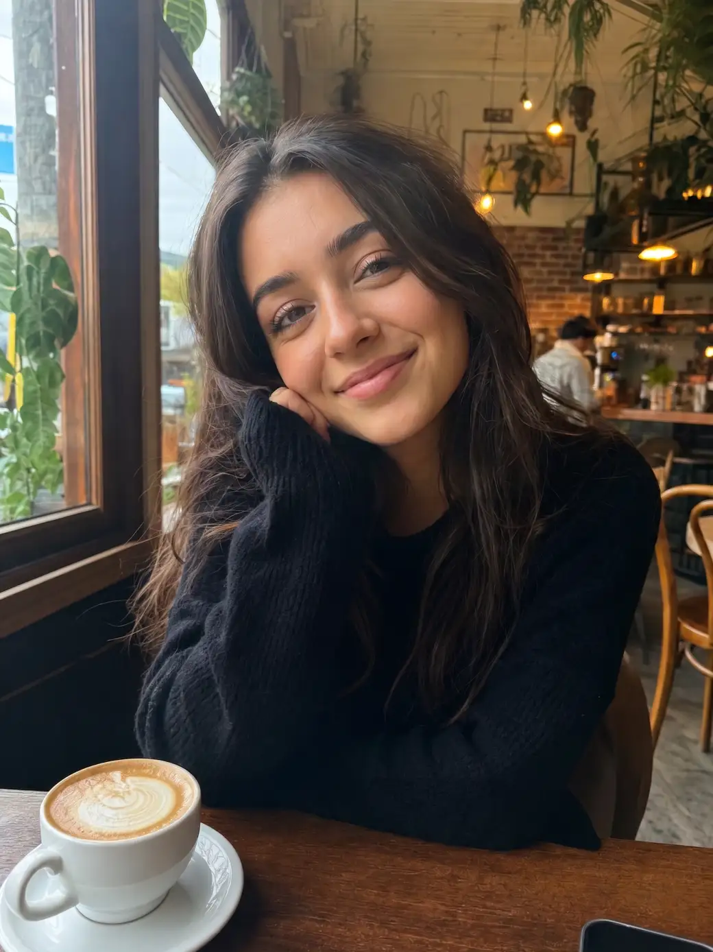 The same photo with the emoji removed by AI